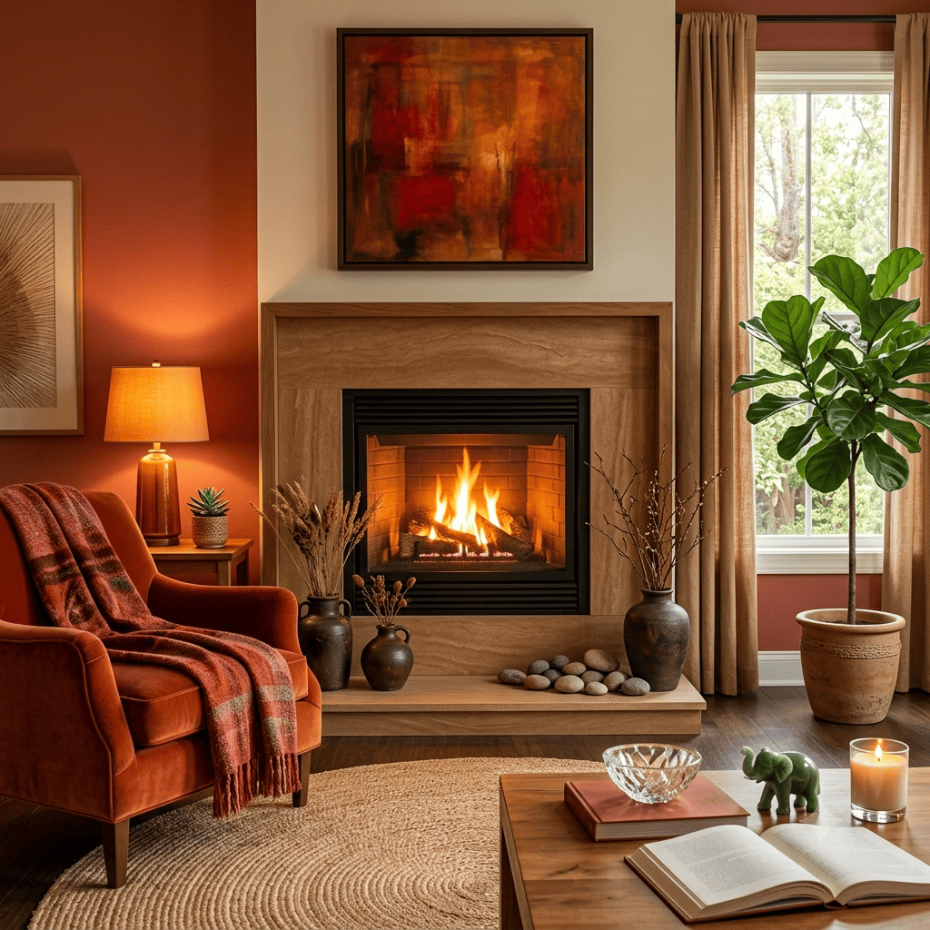 elemento fuego feng shui sala